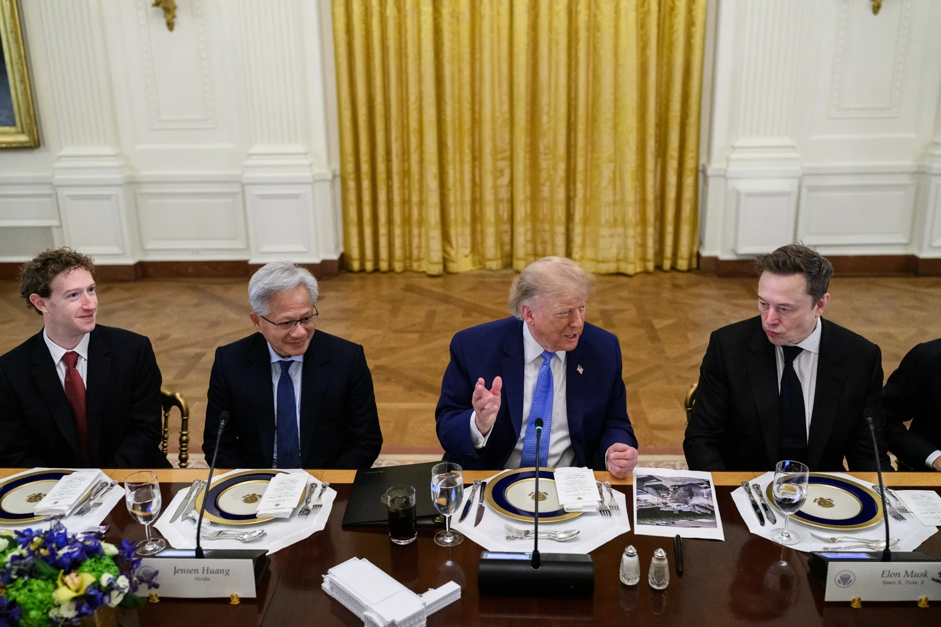 President Donald J. Trump hosts a luncheon on Super Intelligence in the East Room of the White House on September 29, 2026. Official White House photo by Daniel Torok. This is dated event context, not a photograph of Executive Order 14434 being signed.